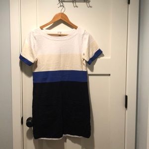 Color Block J Crew Casual Dress